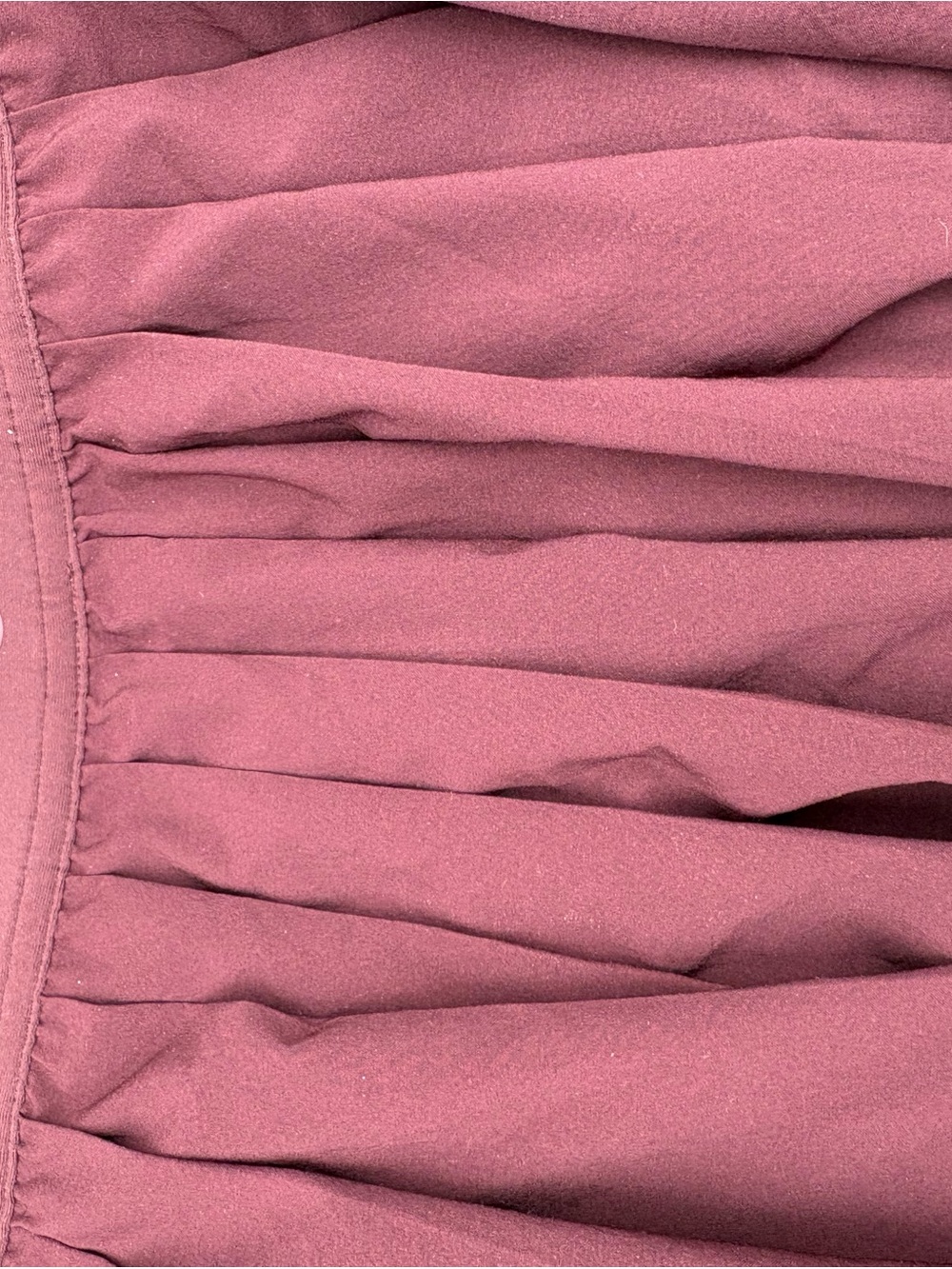 lululemon athletica Pleated Skater Skirt in Burgundy